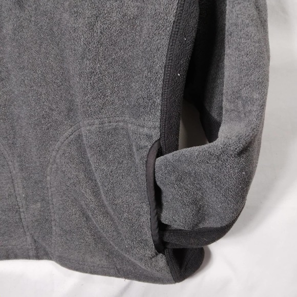 American Eagle Men Pullover Fleece Jacket Gray - Picture 6 of 6